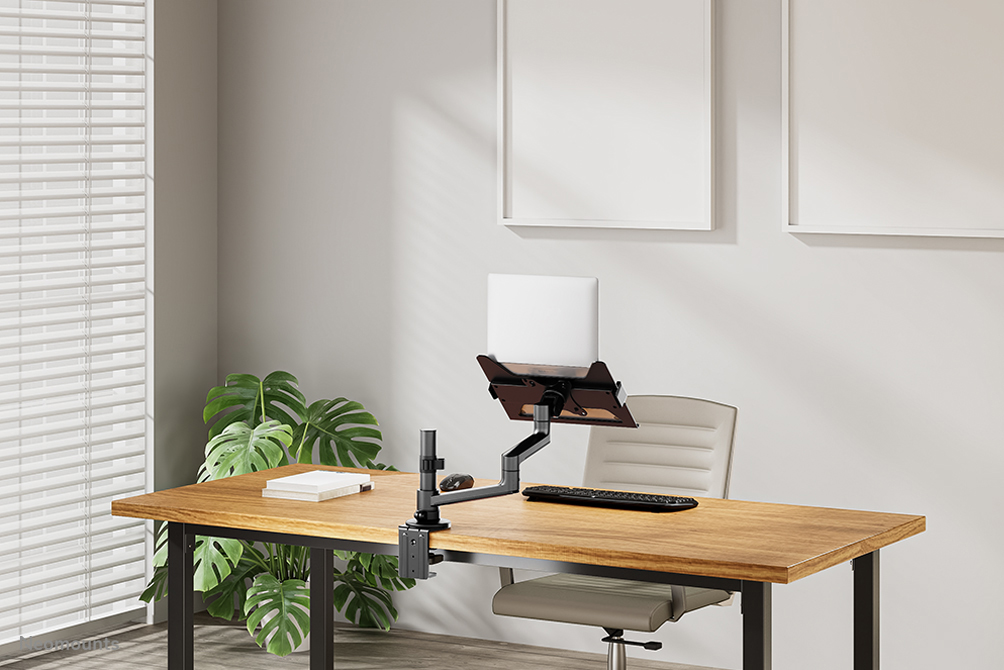 Neomounts DS20-425BL1 Support d'ordinateur portable à fixer 11.6-17.3" - économie d'espace
